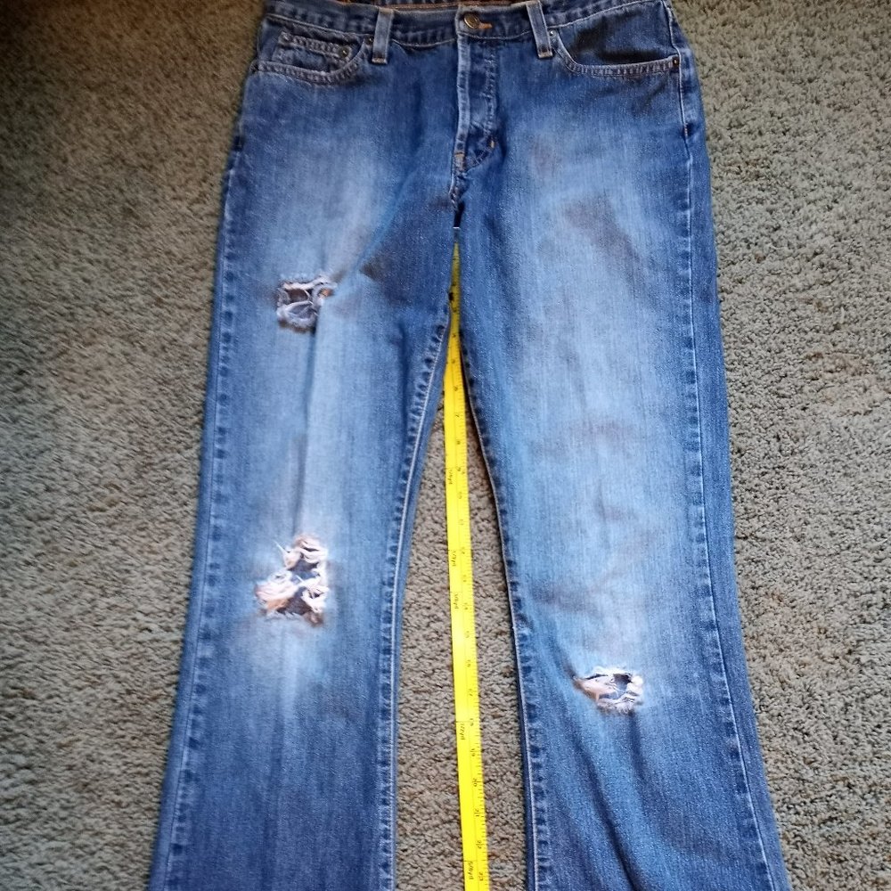 Abercrombie And Fitch Size 6 Long 32" Inseam GUC Jeans-Item #156
